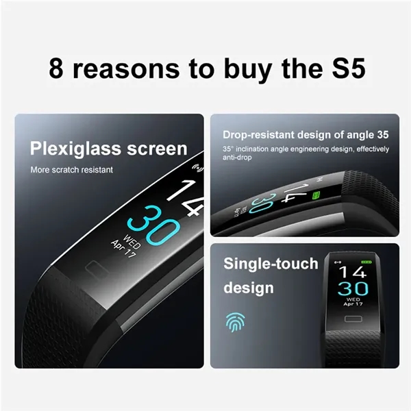 Fitness Tracker Smart Watch - Fitness Tracker Smart Watch - Image 3 of 4