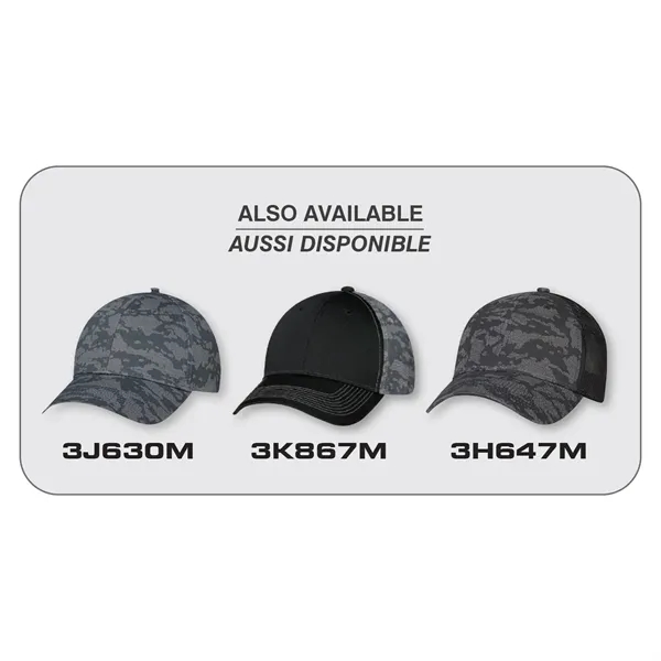 Acrylic, Cuff Toque (Urban Camo), Jacquard knit - Acrylic, Cuff Toque (Urban Camo), Jacquard knit - Image 7 of 7