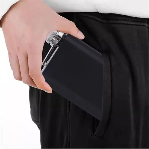 Never-Lose Cap,Wide-Mouth Stainless Steel Flask - Never-Lose Cap,Wide-Mouth Stainless Steel Flask - Image 3 of 5