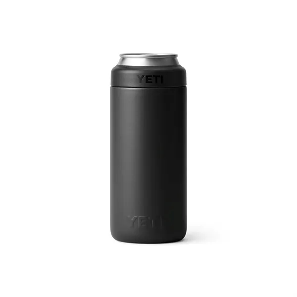 12 Oz Slim YETI® Rambler Stainless Steel Can Cooler Tumbler - 12 Oz Slim YETI® Rambler Stainless Steel Can Cooler Tumbler - Image 3 of 12