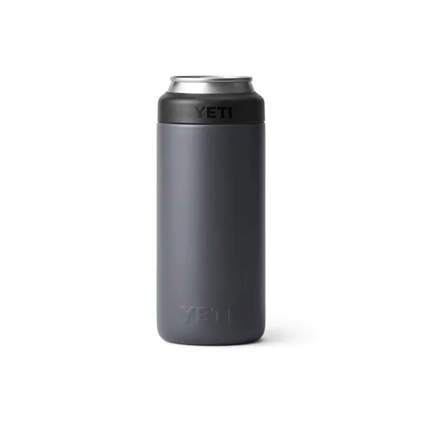 12 Oz Slim YETI® Rambler Stainless Steel Can Cooler Tumbler - 12 Oz Slim YETI® Rambler Stainless Steel Can Cooler Tumbler - Image 4 of 12