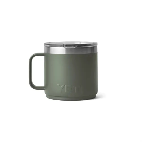 14 Oz YETI® Rambler Stainless Steel Insulated Stackable Mug - 14 Oz YETI® Rambler Stainless Steel Insulated Stackable Mug - Image 4 of 12