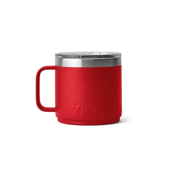 14 Oz YETI® Rambler Stainless Steel Insulated Stackable Mug - 14 Oz YETI® Rambler Stainless Steel Insulated Stackable Mug - Image 8 of 12