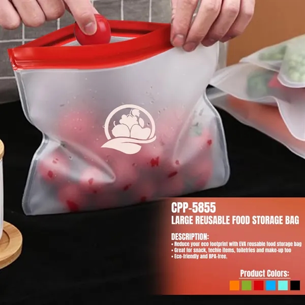 Large Reusable Food Storage Bag - Large Reusable Food Storage Bag - Image 14 of 14