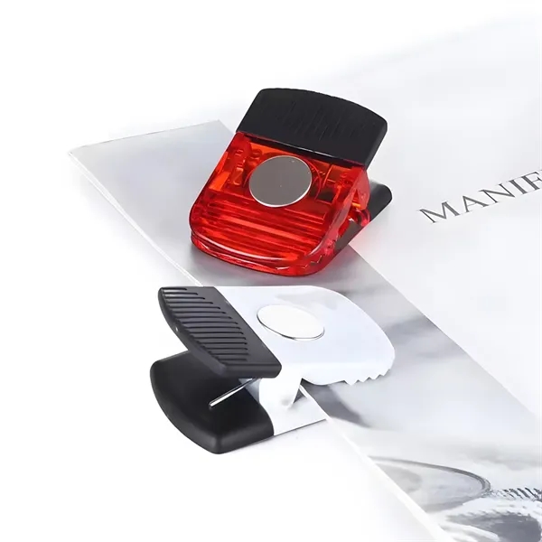 Large Plastic Fridge Magnet Clip for Memos and Snack Bags - Large Plastic Fridge Magnet Clip for Memos and Snack Bags - Image 3 of 3