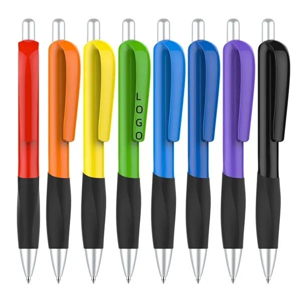 Creative Colorful Retractable Ballpoint Pen Click Ball - Creative Colorful Retractable Ballpoint Pen Click Ball - Image 0 of 3