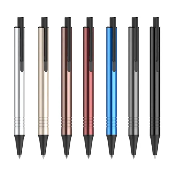 Metal Retractable Ballpoint Pen Office Click Rollerball - Metal Retractable Ballpoint Pen Office Click Rollerball - Image 1 of 3