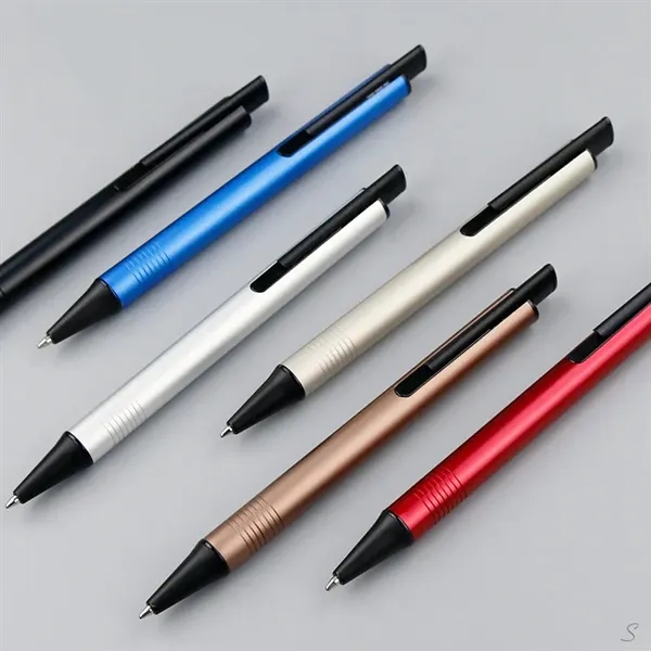 Metal Retractable Ballpoint Pen Office Click Rollerball - Metal Retractable Ballpoint Pen Office Click Rollerball - Image 3 of 3