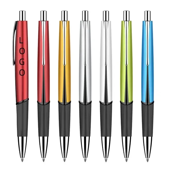 Metal Retractable Ballpoint Pen Office Click Rollerball - Metal Retractable Ballpoint Pen Office Click Rollerball - Image 0 of 3