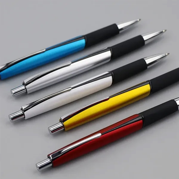 Metal Retractable Ballpoint Pen Office Click Rollerball - Metal Retractable Ballpoint Pen Office Click Rollerball - Image 2 of 3