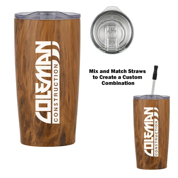 20 Oz. Woodtone Himalayan Tumbler - 20 Oz. Woodtone Himalayan Tumbler - Image 0 of 7
