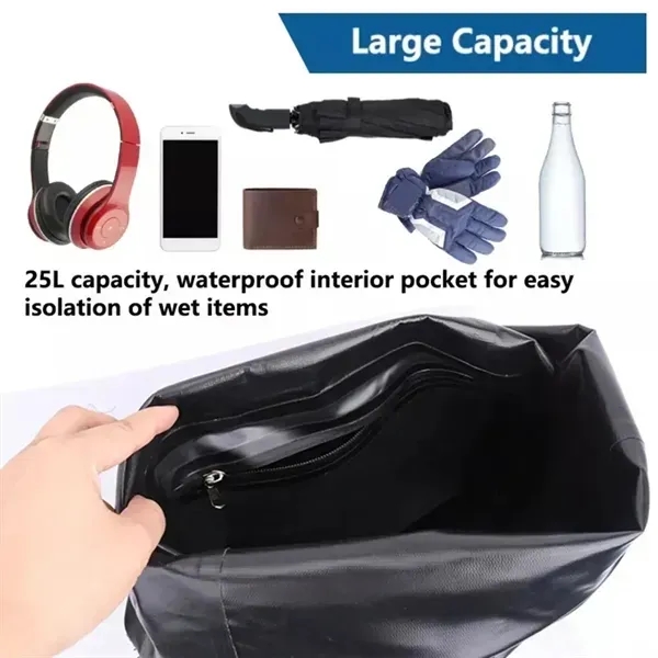 25L/40L Waterproof Dry Bag Diving Backpack - 25L/40L Waterproof Dry Bag Diving Backpack - Image 2 of 4