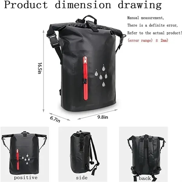 25L/40L Waterproof Dry Bag Diving Backpack - 25L/40L Waterproof Dry Bag Diving Backpack - Image 3 of 4