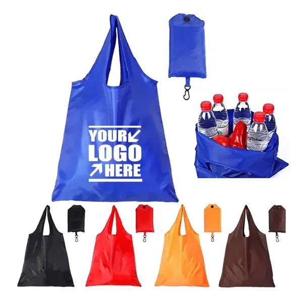 Foldable Large Grocery Reusable Shopping Bags - Foldable Large Grocery Reusable Shopping Bags - Image 0 of 4