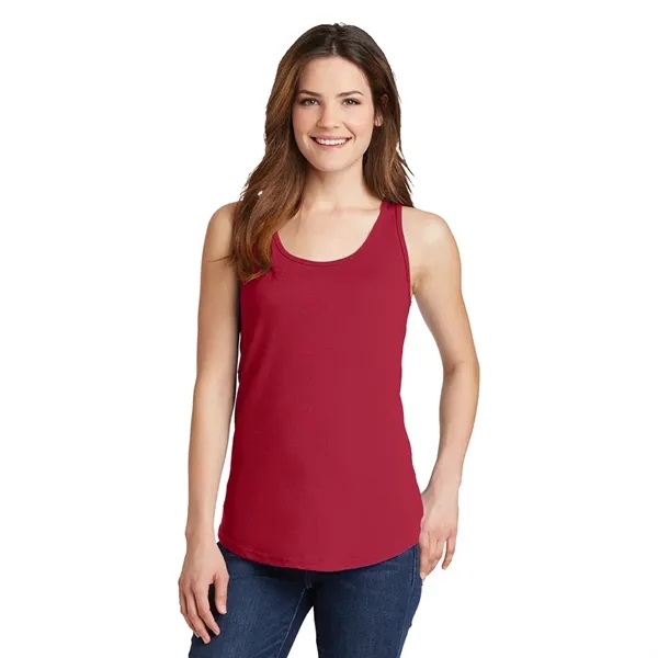 Port & Company® Women's Core Cotton Tank Top - Port & Company® Women's Core Cotton Tank Top - Image 9 of 11