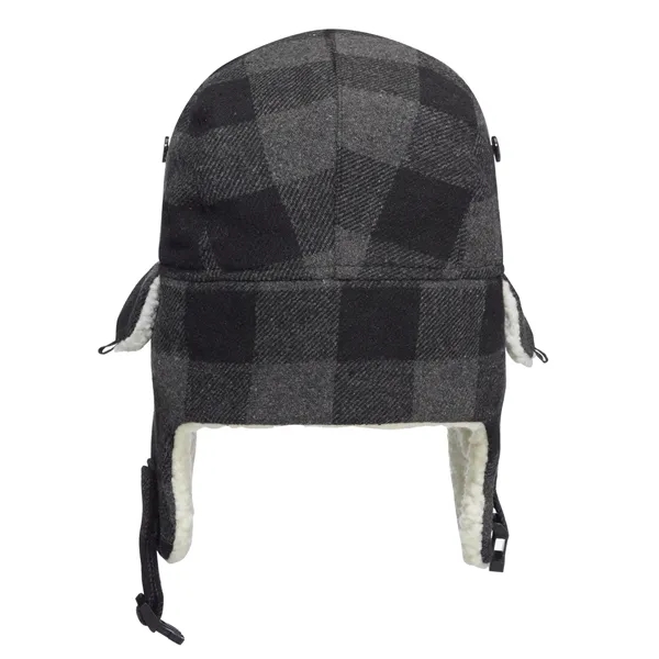 Winter Bomber Hat with Earflaps (Lumberjack) - Winter Bomber Hat with Earflaps (Lumberjack) - Image 13 of 14
