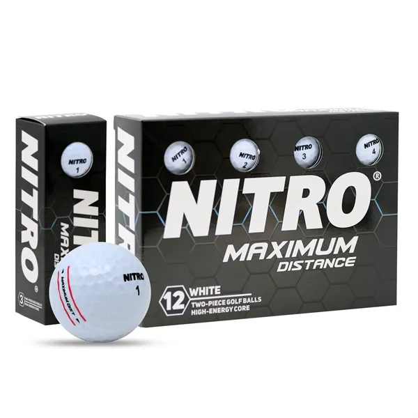 Nitro Maximum Distance Golf Balls - Nitro Maximum Distance Golf Balls - Image 0 of 5