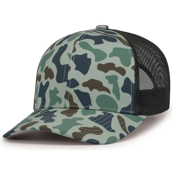 Duck Camo Trucker Snapback Cap - Duck Camo Trucker Snapback Cap - Image 0 of 10