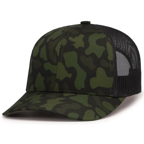 Duck Camo Trucker Snapback Cap - Duck Camo Trucker Snapback Cap - Image 1 of 10