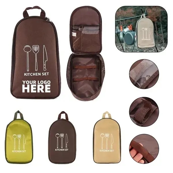 Camping Cooking Utensils Storage Bag - Camping Cooking Utensils Storage Bag - Image 0 of 2
