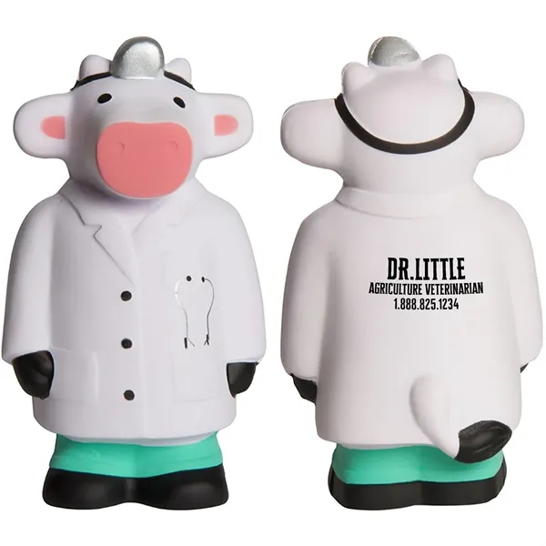 Doctor Cow-Shaped Stress Reliever