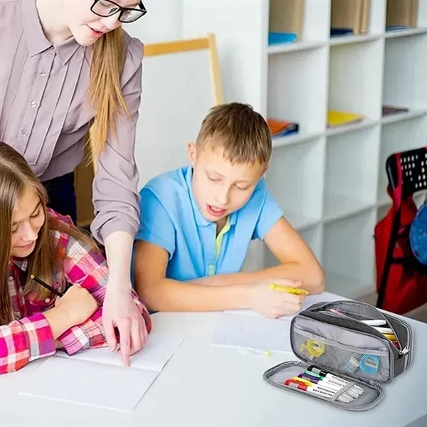 Large Capacity Pencil Case With 3 Frames - Large Capacity Pencil Case With 3 Frames - Image 4 of 4