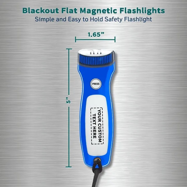 Magnet PVC flashlight - Magnet PVC flashlight - Image 1 of 4