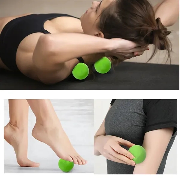 Rubber Fascia Fitness Hand Foot Sole Yoga Massage Ball - Rubber Fascia Fitness Hand Foot Sole Yoga Massage Ball - Image 2 of 3