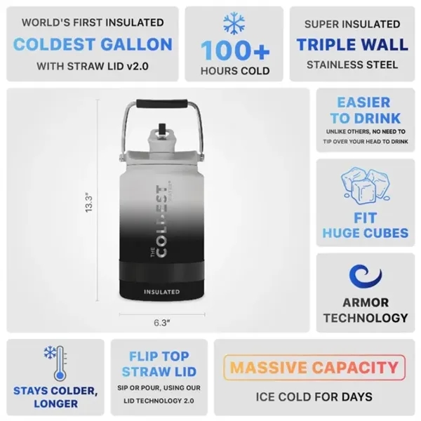 Coldest Sports Water Gallon Jug - Coldest Sports Water Gallon Jug - Image 1 of 2