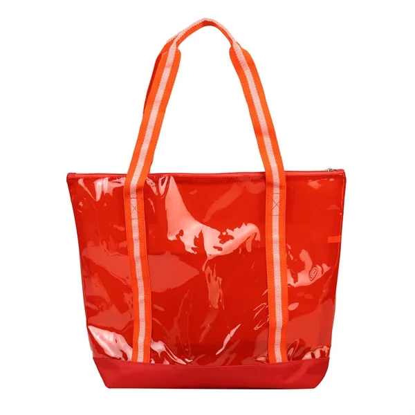 Biodegradable Clear Tote Bag - Biodegradable Clear Tote Bag - Image 1 of 4