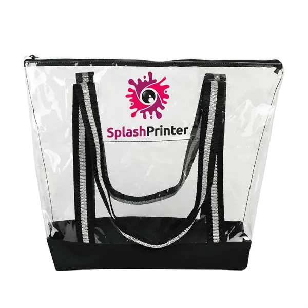 Biodegradable Clear Tote Bag - Biodegradable Clear Tote Bag - Image 0 of 4