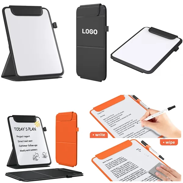 Leather Glass Dry Erase Board - Leather Glass Dry Erase Board - Image 0 of 1