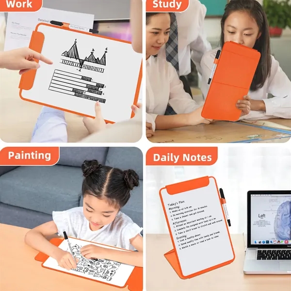 Leather Glass Dry Erase Board - Leather Glass Dry Erase Board - Image 1 of 1