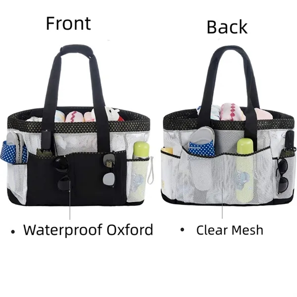 Extra Large Beach Tote Bag - Extra Large Beach Tote Bag - Image 1 of 5