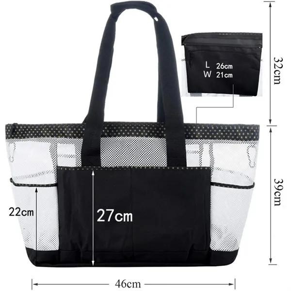 Extra Large Beach Tote Bag - Extra Large Beach Tote Bag - Image 3 of 5