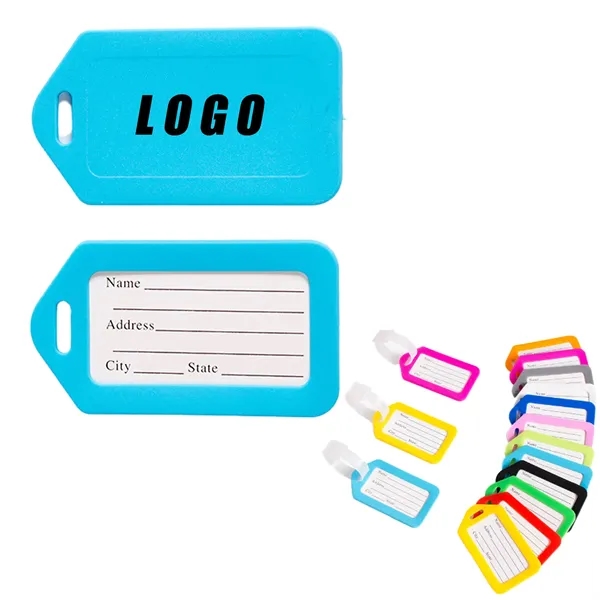 Extractable Label Reminder Name Card Boarding Luggage Tag - Extractable Label Reminder Name Card Boarding Luggage Tag - Image 0 of 2