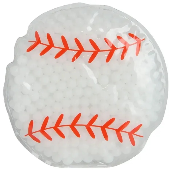 Custom Hot/Cold gel bead packs - Baseball