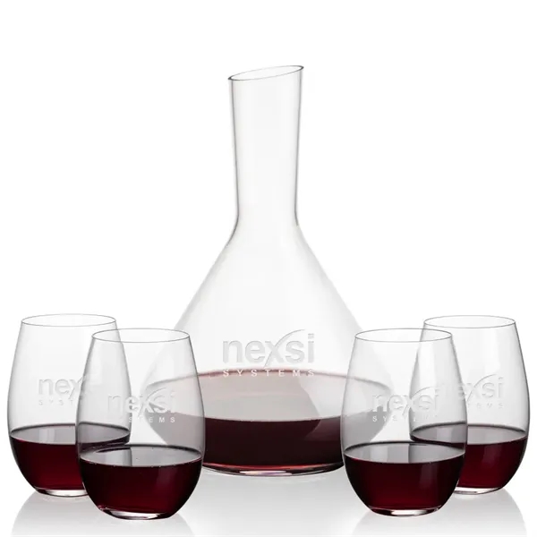 Terrassa Carafe & Laurent Stemless Wine - Terrassa Carafe & Laurent Stemless Wine - Image 5 of 5