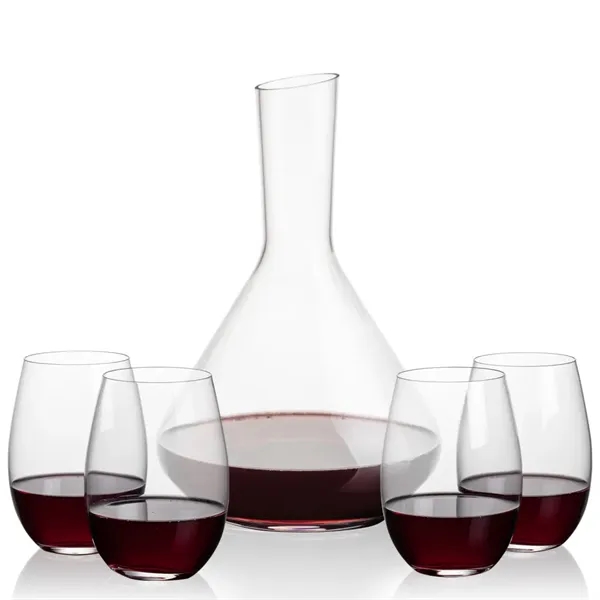 Terrassa Carafe & Laurent Stemless Wine - Terrassa Carafe & Laurent Stemless Wine - Image 4 of 5