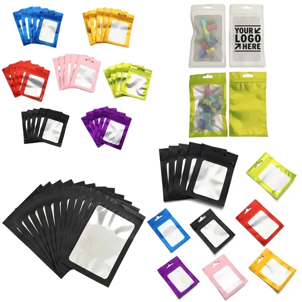 Resealable Mylar Zip Bags - Resealable Mylar Zip Bags - Image 1 of 1