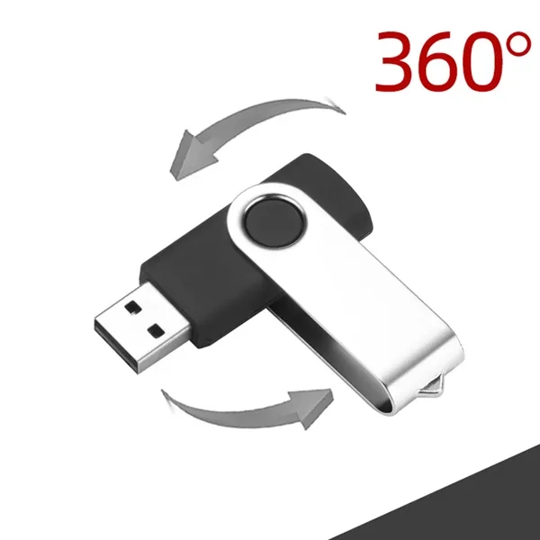 Custom Swivel USB Flash Drive - Custom Swivel USB Flash Drive - Image 3 of 3