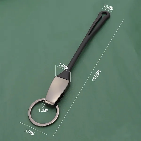 Rotatable Alloy Car Keychain Stylish Automotive Accessories - Rotatable Alloy Car Keychain Stylish Automotive Accessories - Image 1 of 1