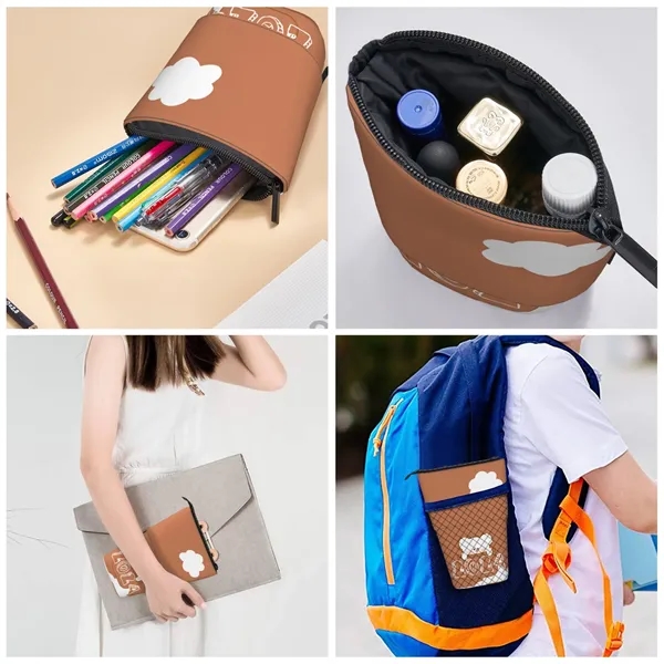 Foldable Pencil Holder Multifunction Pen Pouch Full color - Foldable Pencil Holder Multifunction Pen Pouch Full color - Image 1 of 3