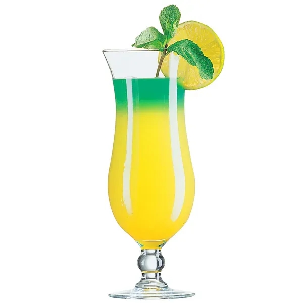 Footed Hurricane Glass - Footed Hurricane Glass - Image 1 of 4