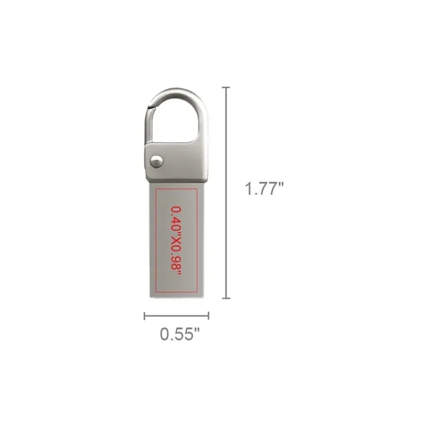 Lockport Industrial Lobster Claw USB Flash Drive - Lockport Industrial Lobster Claw USB Flash Drive - Image 9 of 9