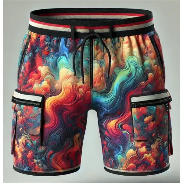 Custom Traditional Sublimated Pocket Shorts - Custom Traditional Sublimated Pocket Shorts - Image 0 of 4