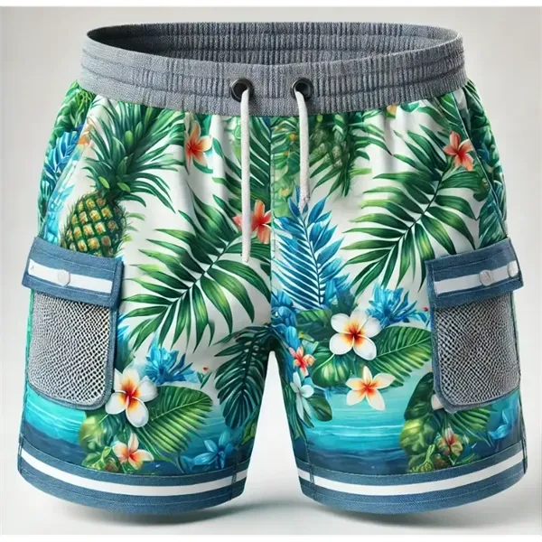 Custom Traditional Sublimated Pocket Shorts - Custom Traditional Sublimated Pocket Shorts - Image 2 of 4