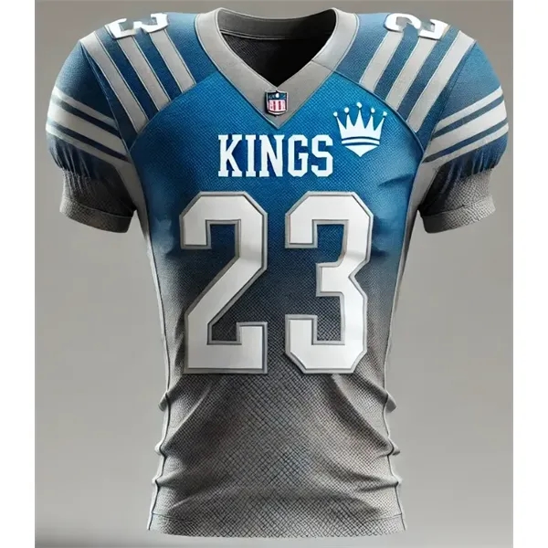 Sublimated Traditional Youth Reversible Football Jerseys - Sublimated Traditional Youth Reversible Football Jerseys - Image 3 of 4