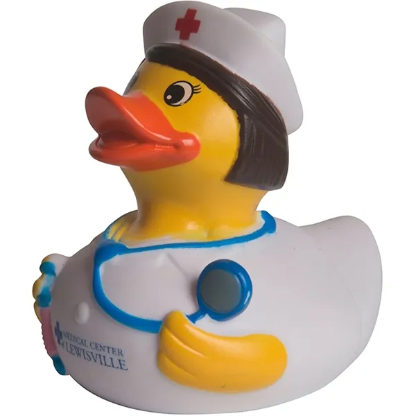 Custom Nurse Rubber Duck