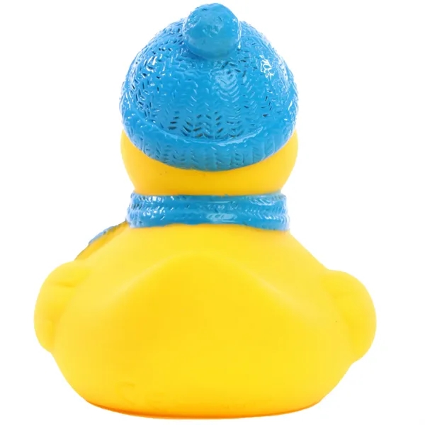 Custom Winter Rubber Duck
